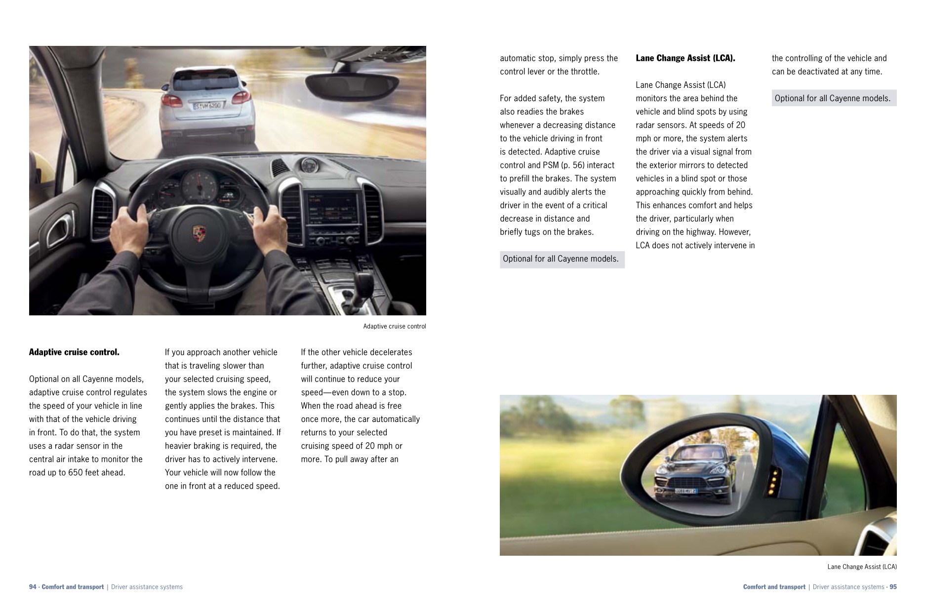 2011 Porsche Cayenne Brochure Page 28